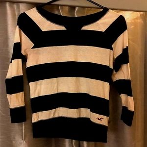 Striped Hollister long sleeve shirt